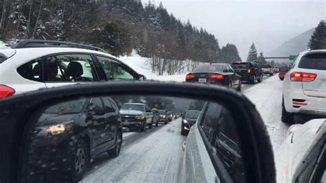 I 90 Back Open Over Snoqualmie Pass After Hours Long Closure