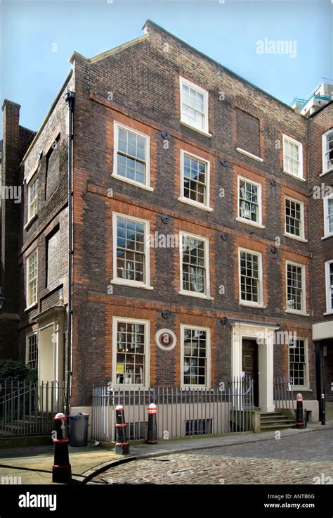 Dr Johnson House Museum London Ec4 Stock Photo Alamy