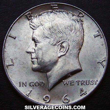 Medio D Lar De Plata Kennedy Estadounidense Silver Age Coins