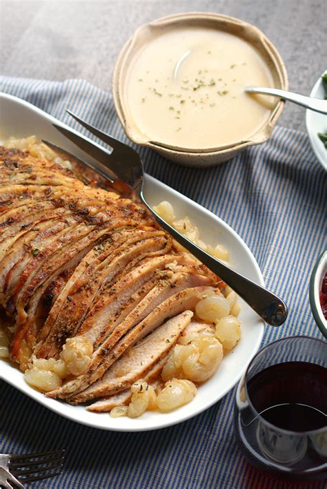 Slow Cooker Boneless Turkey Breast With Gravy Simple Seasonal