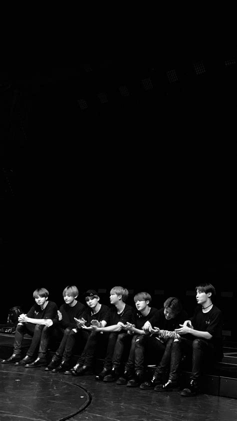 Black BTS Wallpapers Wallpaper Cave