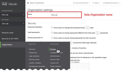 Cisco Meraki Firewall Connector