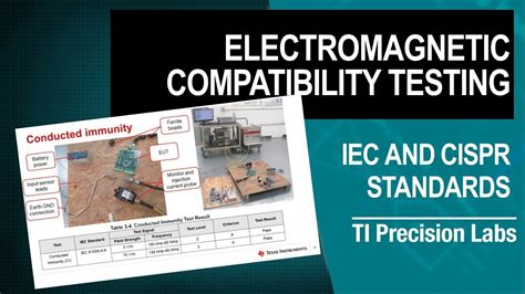 Electromagnetic Compatibility Testing Methods And Standards YouTube