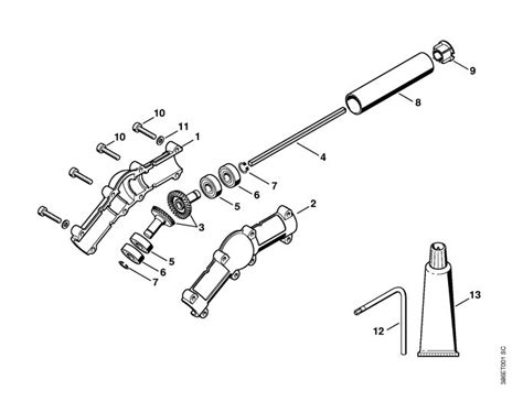 Stihl Ht Km Angle Drive Lawn Turfcare Machinery Parts