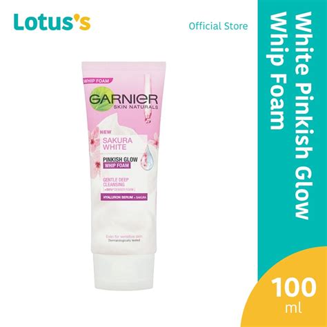 Garnier Skin Naturals Sakura White Pinkish Glow Whip Foam 100ml