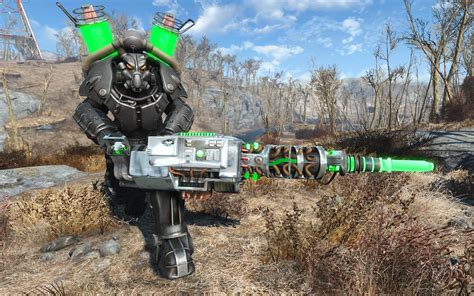 The P 113 A Highly Moddable Heavy Plasma Caster At Fallout 4 Nexus