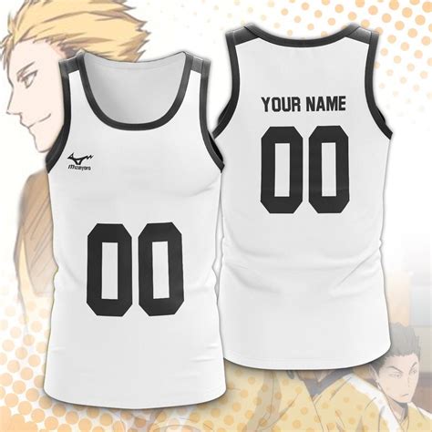 Haikyuu Team Johzenji Libero Unisex Tank Tops Personalized Haikyuu Merch