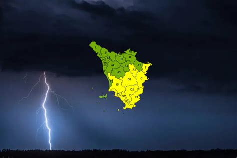 Pioggia E Temporali Codice Giallo Nel Sud Della Toscana