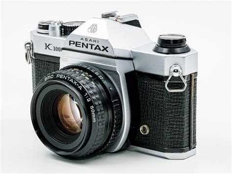 Legendary PENTAX K1000 Film Camera with SMC Pentax-M 50mm f2.0 lens SMC ...