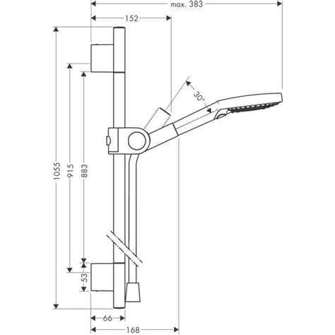 Hansgrohe Axor Uno2 Tuš Garnitura 090m Bbc Vitos Webshop