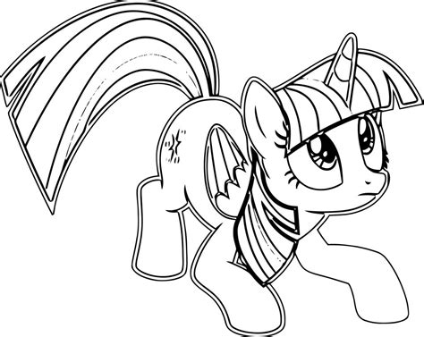 Princess Twilight Sparkle Coloring Page 416