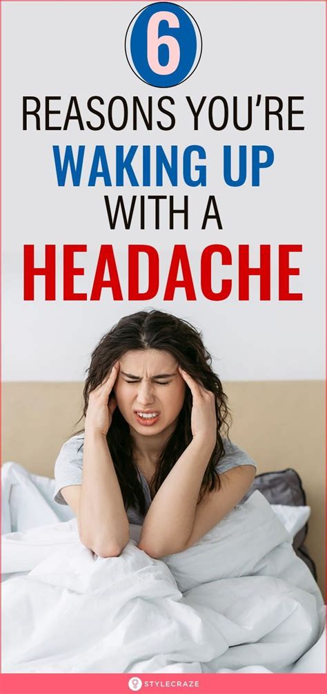 6 Reasons You Re Waking Up With A Headache In 2021 Headache Health