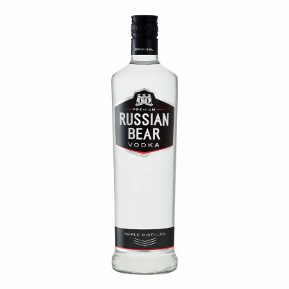 Russian Bear Premium Triple Distilled Vodka (1x750ML) – Prestons Liquor ...