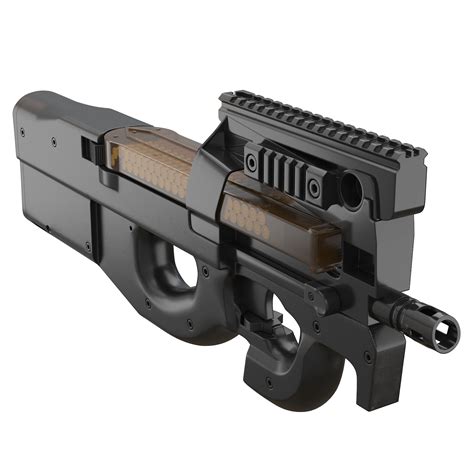 Submachine gun FN P90 3D Model $20 - .obj .max .fbx .3ds - Free3D