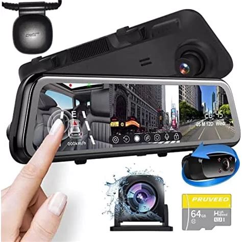 Dash Cam De Canales Espejo Retrovisor Frontal P Env O Gratis