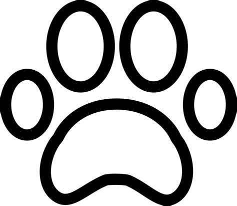 Dog Paw Printing Clip Art Dog Png Download 980850 Free