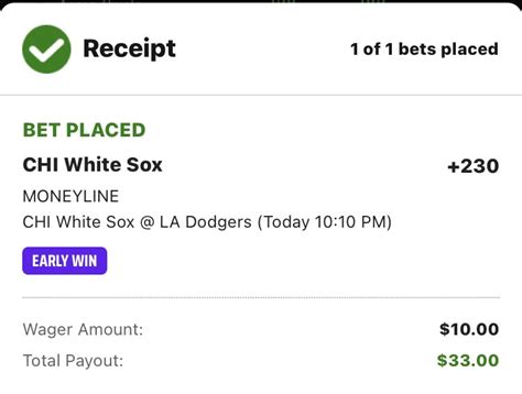 EV Bets On Twitter Dk No Sweat Bet Today Also Taking White Sox For