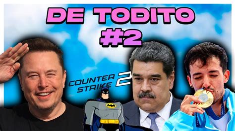 MADURO VS ELON MUSK MEDALLA DE ORO EN BMX NUEVA SERIE DE BATMAN Y más