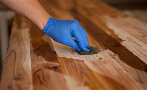 How To Stain Butcher Block The Home Depot