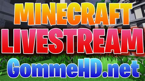 Minecraft Gomme Party Mit Euch Minecraft Livestream Jetzt Deutsch Ip