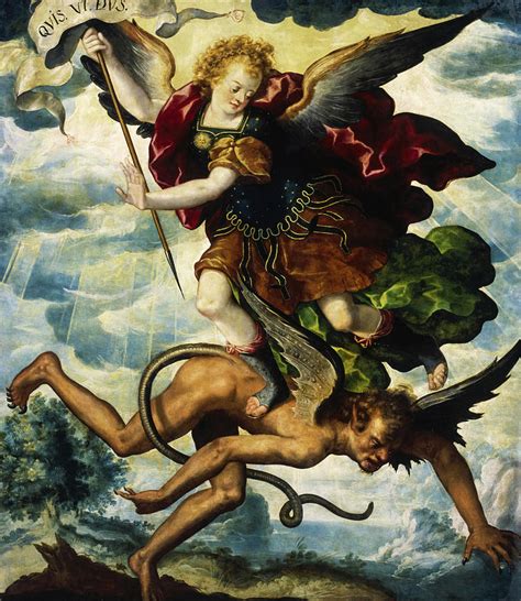 Archangel Michael Painting by Luis Juarez - Pixels