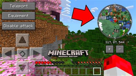 Mini Mapa Mod Para Minecraft Pe Mini Map Addon Minecraft Bedrock