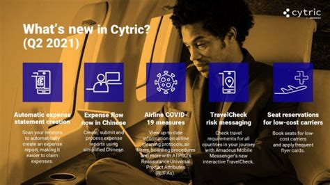 Whats New In Cytric Easy For Travel And Expense Management Amadeus