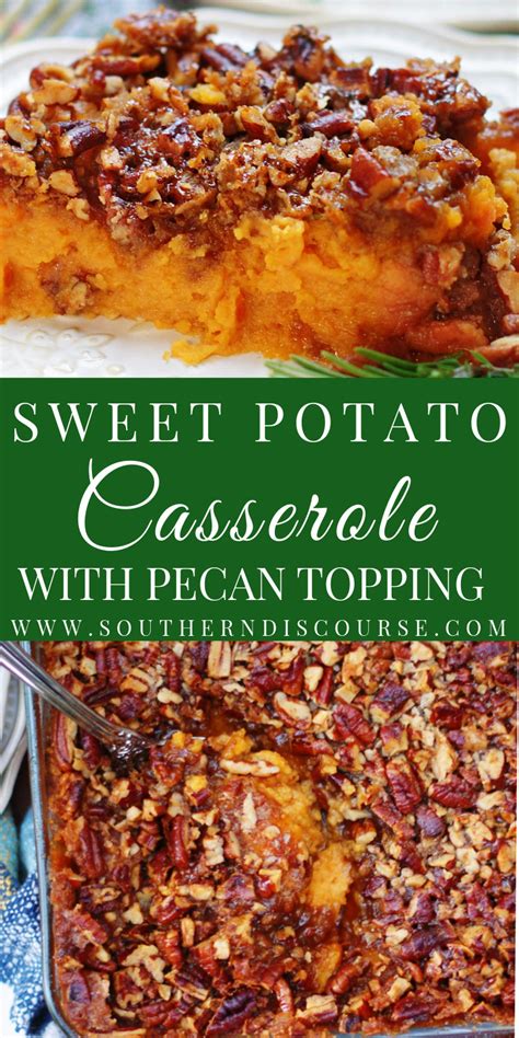 Sweet Potato Casserole With Pecan Topping Artofit