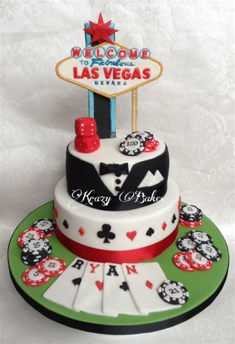 Las Vegas Themed 21st Birthday Cake For Ryan Cake Cake Design