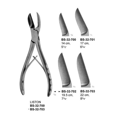 Liston Bone Cutting Forceps Curved Cm Cm Relpro