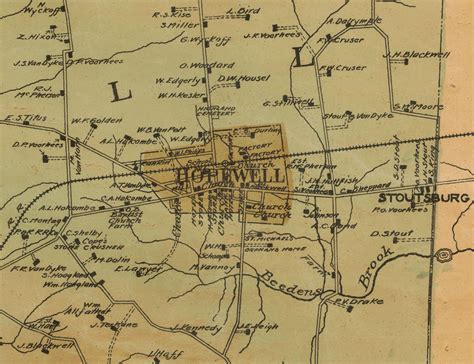 Historic Town Maps – Hopewell Borough – Hopewell Valley History Project