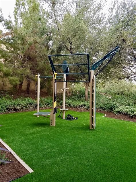 Outdoor Gym For Golf Community Fitness Area Utilizing The Custom