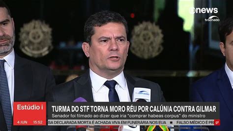 V Deo Primeira Turma Do Stf Torna Moro R U Por Cal Nia Contra Ministro