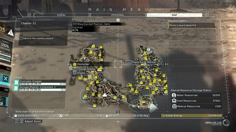 METAL GEAR SURVIVE Container Checklist Magic Game World