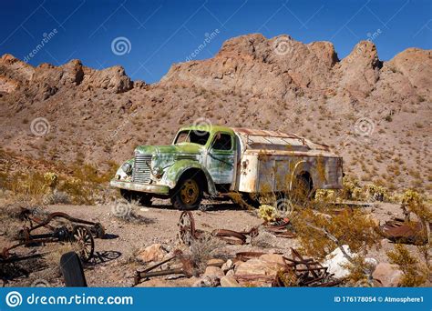 Nelson Ghost Town Nevada USA 4 October 2019 Abandoned Classic