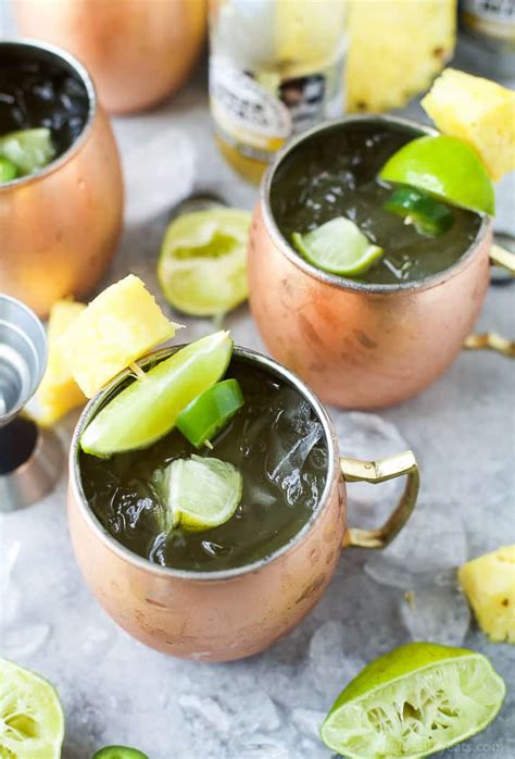 Jalapeno Pineapple Moscow Mule Recipe Easy Recipe For Moscow Mule