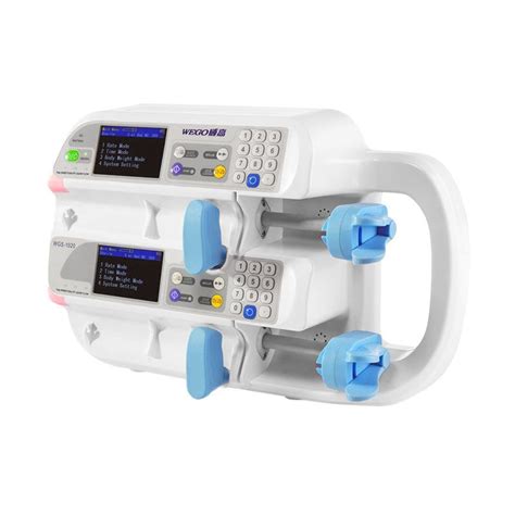 Veterinary Syringe Pump WGS 1020 WEGO Medical Anesthesia For