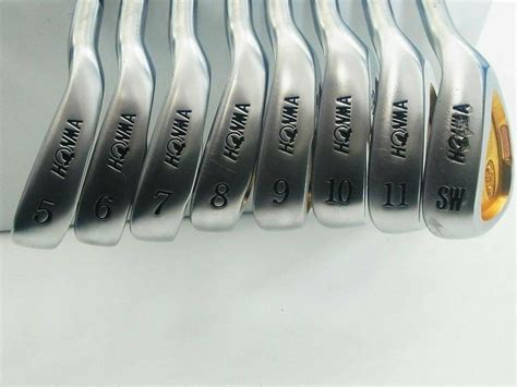 GOLF CLUBS IRONS SET 3-STAR HONMA TWIN MARKS MG-818 8PC R-FLEX BERES ...