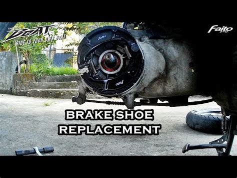 Palit Brake Shoe Ng Honda BeAT Fi YouTube