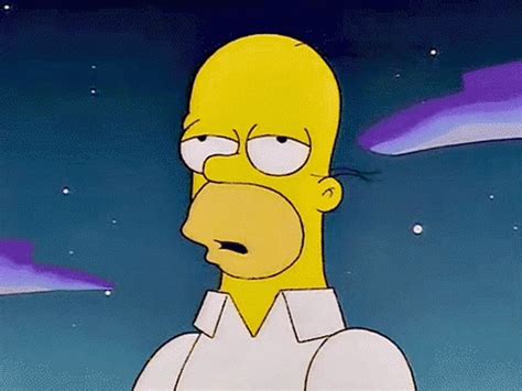 Homer Simpson Spacing Out  Uinona S