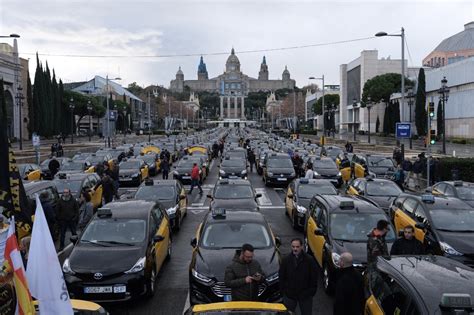 Huelga Taxis Barcelona 2023 Paro Total 4 Días