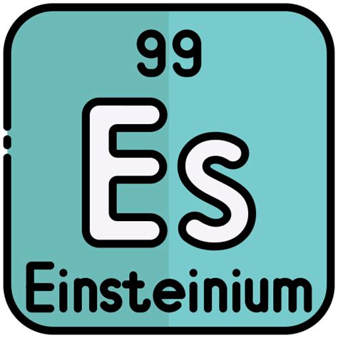 Einsteinium Generic color lineal-color icon