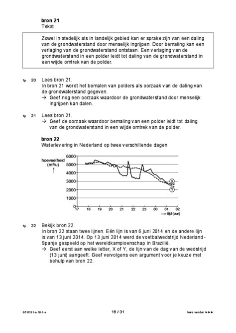 Aardrijkskunde Eindexamen VMBO GLTL Opgaven Eindexamens NU