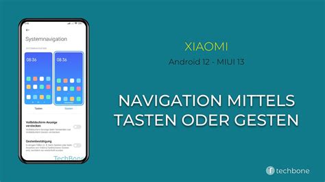 Navigation Mittels Tasten Oder Gesten Xiaomi Android Miui