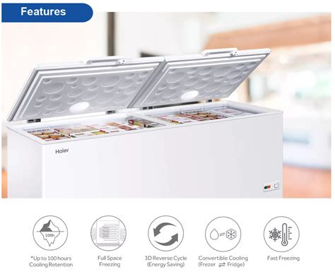 Haier L In Convertible Chest Freezer Bd Hp