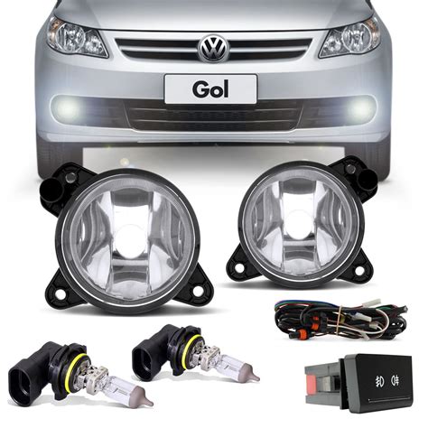 Kit Farol Milha Gol Voyage G5 2009 A 2012 Saveiro G5 2010 A 2013 Hella