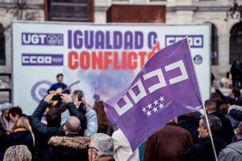 UGT y CCOO llaman a la participación activa en las manifestaciones