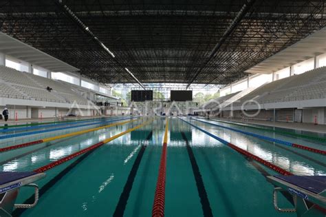 Wajah Baru Stadion Akuatik Gbk Antara Foto