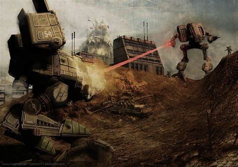 Mechaddiction Fallout Concept Art Battle Robots Retro Futuristic