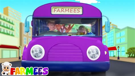 Les Roues sur le Bus Chansons et Comptines de Véhicules pour Enfants